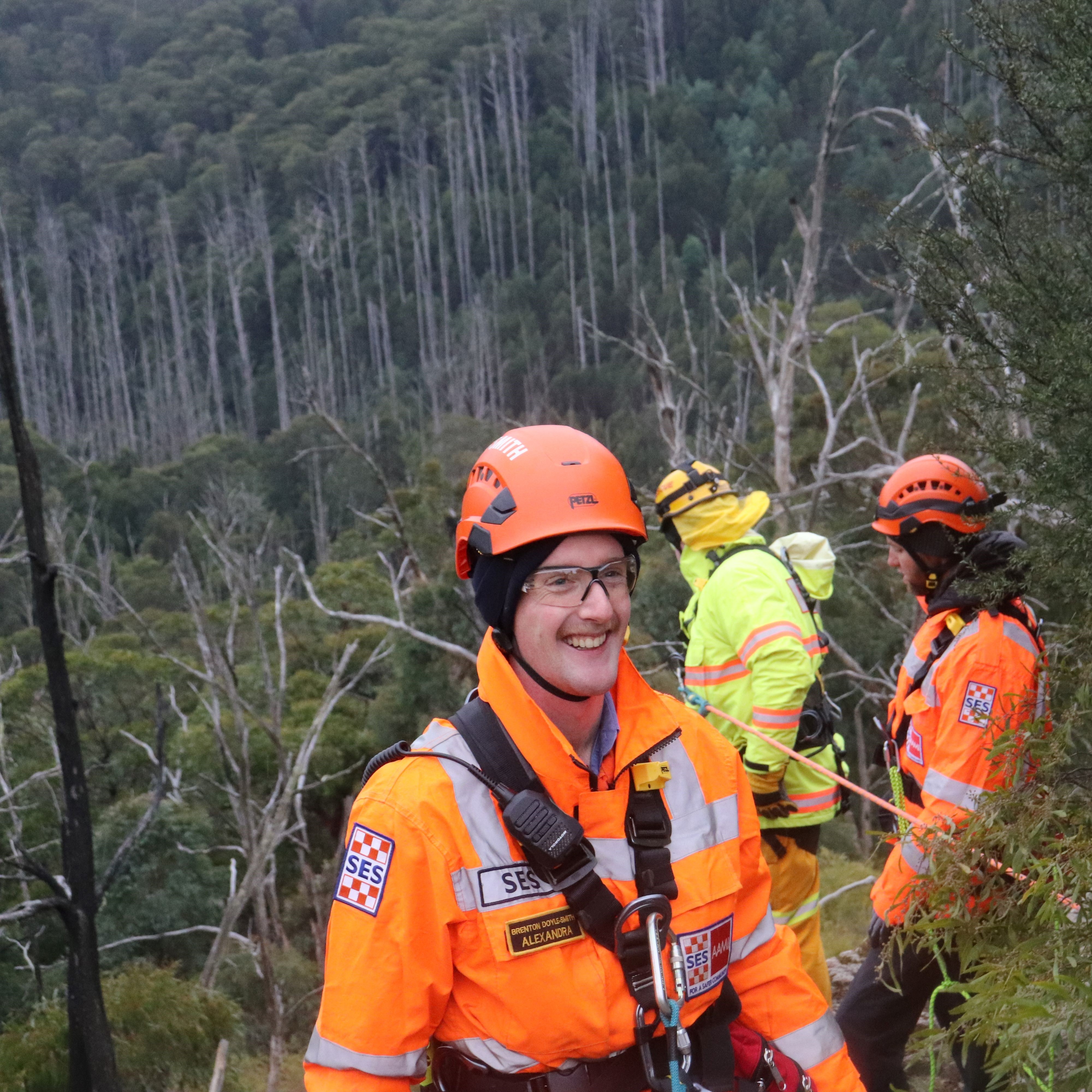 VICSES Alexandra Unit volunteer Brenton Doyle-Smith completed his High Angle Rescue accreditation at the weekend.