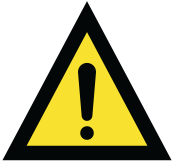 Advice warning - yellow