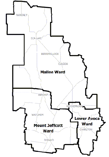 Buloke Municipal map