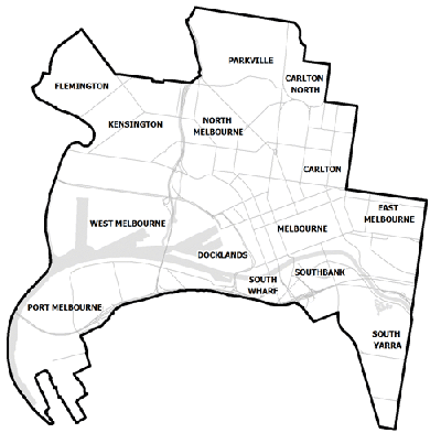 melbourne flood map